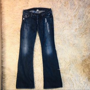 Silver Jean. Tuesday. Size 28W/33L.